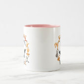 Mug Mandala Lapins Dessin Animé Mignon (Centre)