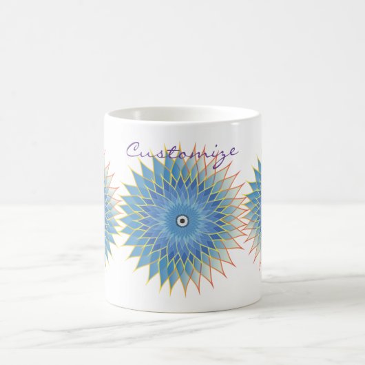 Mug Mandala Lotus Blossom Thunder_Cove (Centre)