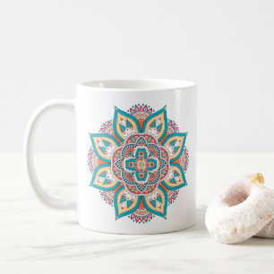 Mug Mandala motif marocain coloré