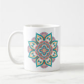 Mug Mandala motif marocain coloré (Gauche)