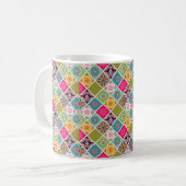 Mug Mandala motif marocain coloré (Devant gauche)