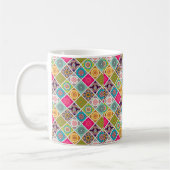 Mug Mandala motif marocain coloré (Gauche)