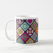 Mug Mandala motif marocain coloré (Gauche)