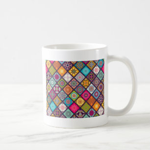 Mug Mandala motif marocain coloré