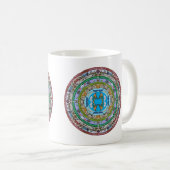 Mug Mandala Mug, État du Connecticut (Devant droit)