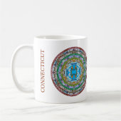 Mug Mandala Mug, État du Connecticut (Gauche)