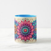 Mug Mandala multicolore (Centre)