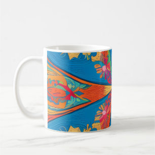 Mug Mandala Radiant : Art Imaginaire Symétrique Vibran