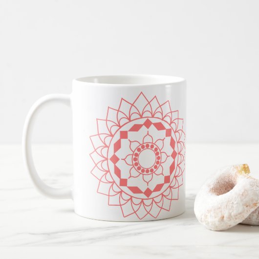Mug Mandala simple (Avec donut)