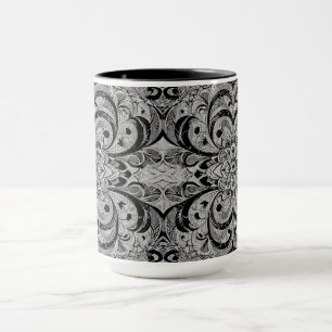 Mug Mandala Symphonie des couleurs – Floral psychédéli