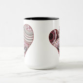 Mug Mandalas Vintage Cœur (Centre)