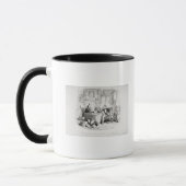 Mug Mandataire et client, courage et impatience (Gauche)