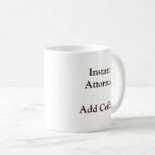 Mug Mandataire instantanée (Devant droit)