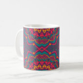 Mug Mandela, BOHO, Hippy Super café Mug, Coupe (Devant gauche)