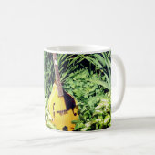Mug Mandolin Et Jardin Fleur Personnalisé (Devant droit)