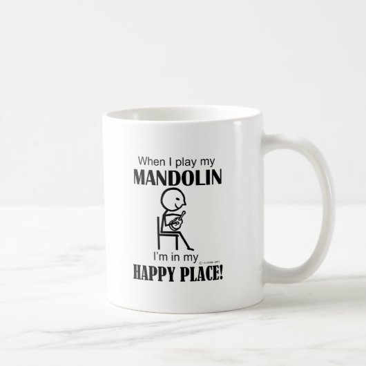 Mug Mandolin Happy Place (Droite)