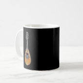 Mug Mandolin Lover String Instrument Bluegrass Musique (Devant gauche)