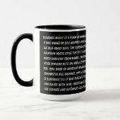 MUG MANDOLINES CROISÉES (Gauche)