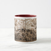 Mug Manège/carrousel - sépia (Centre)