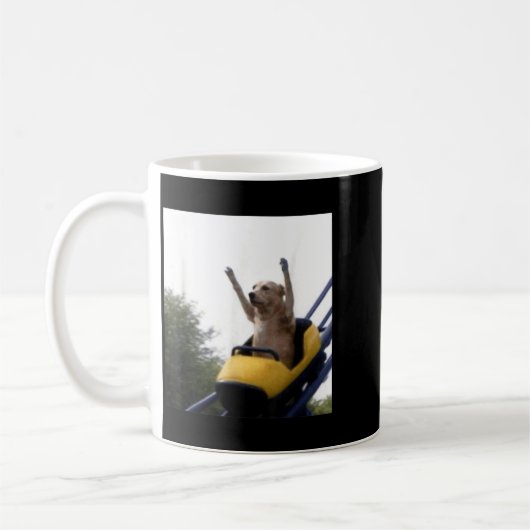 Mug Manège de chien labrador Mème drôle (Gauche)