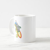 Mug Manège de jetpack hippocampe sous la mer (Devant gauche)