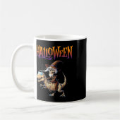 Mug Manège squelette T-Rex Halloween  (Gauche)