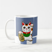 Mug Maneki Neko : Chat Chanceux Japonais (Gauche)