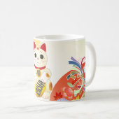 Mug Maneki Neko Chat japonais Fortune (Devant droit)