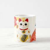 Mug Maneki Neko Chat japonais Fortune (Centre)
