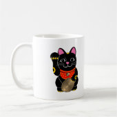 Mug Maneki noir Neko (Gauche)