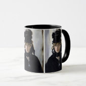 Mug Manet - Berthe Morisot avec un bouquet de violette (Devant droit)