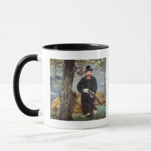 Mug Manet Pertuiset, chasseur de lion, 1881