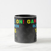 Mug Manette de jeu vidéo pour anniversaire  (Centre)