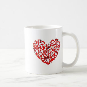 Mug Manette de jeu vidéo pour la Saint-Valentin pour g