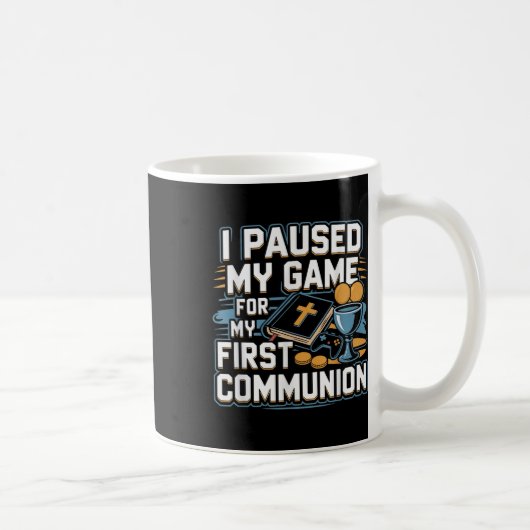 Mug Manette de jeu vidéo pour ma première communion Ca (Droite)