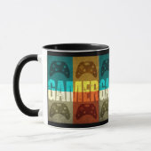MUG MANETTE DE JEU VIDÉO RÉTRO GAMER (Gauche)