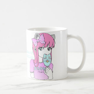 Mug Manga girl ice cream summer cute