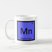 Mug Manganèse - Tableau périodique de chimie de chat (Gauche)