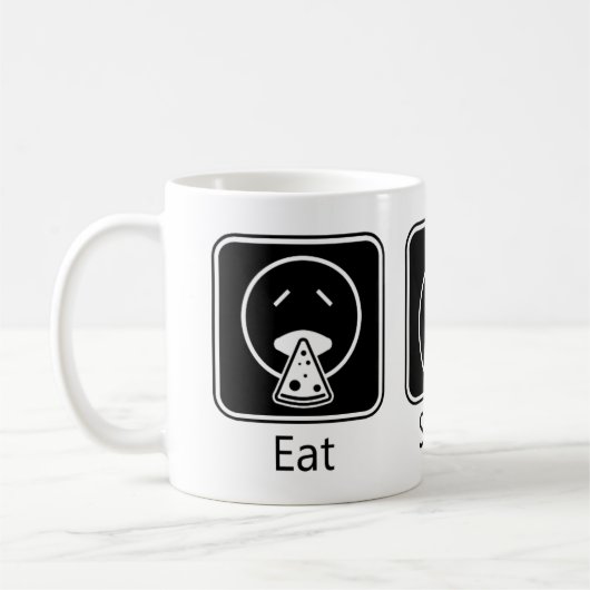 Mug Mange, Dors, Jeu (Gauche)