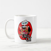 Mug Mange le chat ! (Gauche)