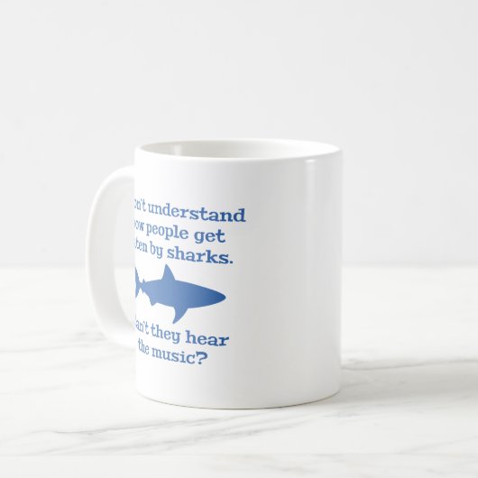 Mug Mangé Par Les Requins (Devant gauche)
