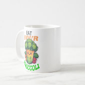 Mug Mange ton brocoli (Devant gauche)