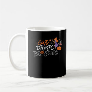 Mug Manger, boire et être drôle et effrayant Halloween