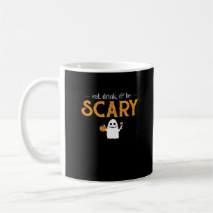 Mug Manger Boire Et Être Effrayant Classique Esthétiqu