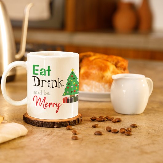 Mug Manger, boire et être joyeux