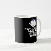 Mug Manger Boire Fantôme Effrayant Halloween Créatif D (Devant droit)