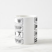 Mug Manger Dormir Acclamer Répéter Cheerleading Cheerl (Centre)