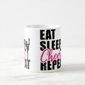 Mug Manger Dormir Acclamer Répéter Cheerleading Cheerl (Centre)