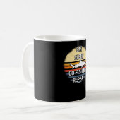 Mug Manger Dormir Aller à la Pêche Répéter (Devant gauche)