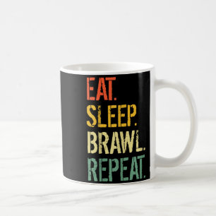Mug Manger Dormir Bagarre Répéter Stars Vidéo Drôle Jo